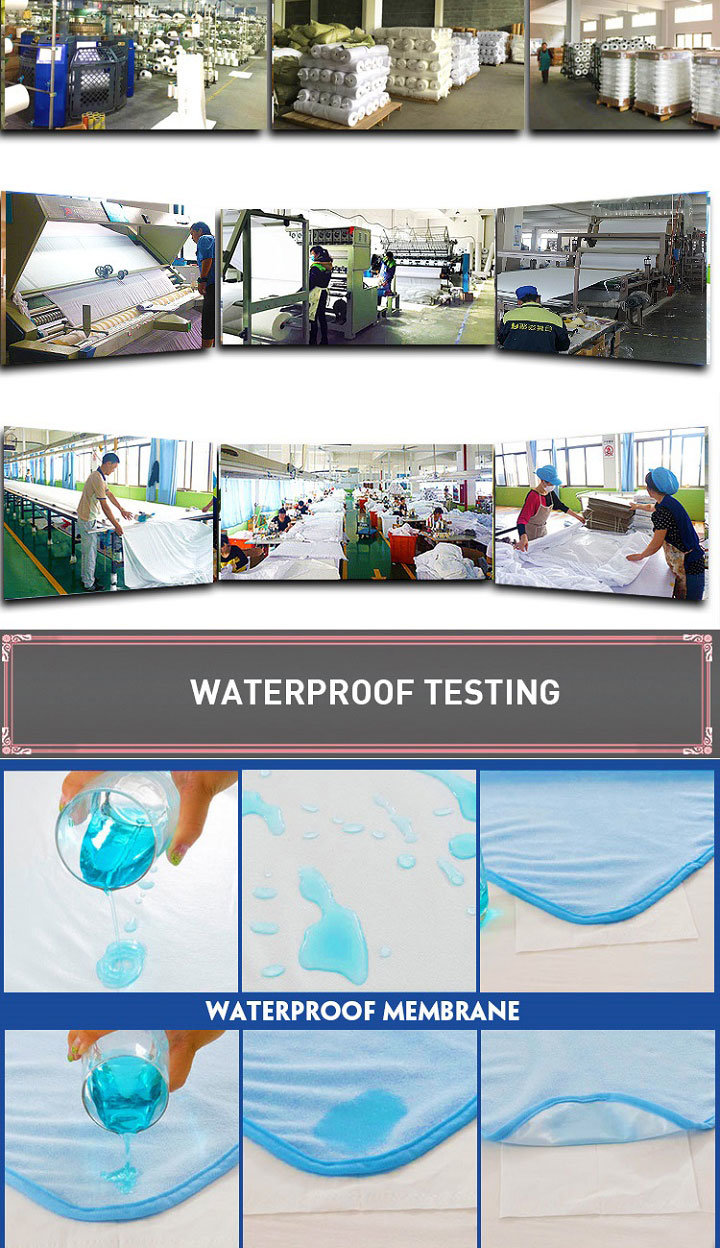 OEM Us Size Waterproof Single Mattress Encasement