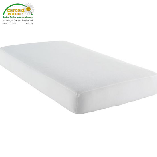 Super Soft Hypoallergenic Breathable Ultra Absorbent Fitted Sheet Style Bamboo Crib Mattress Cover