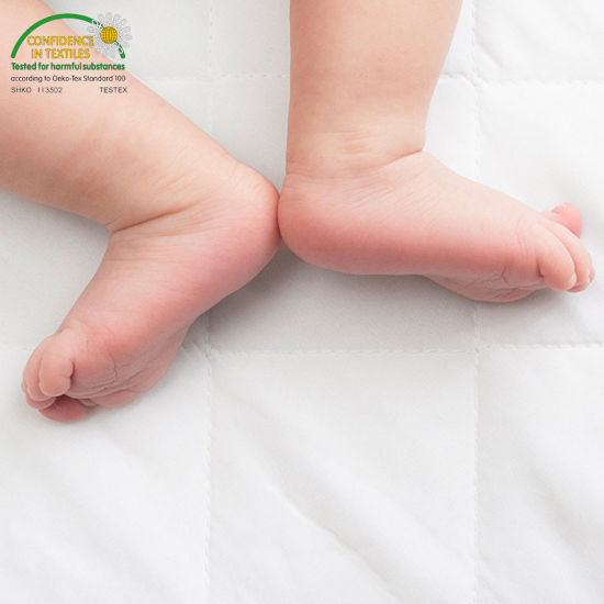 Chinese Supplier Hypoallergenic Breathable Ultra Absorbent Fitted Sheet Style Waterproof Crib Mattress Cover