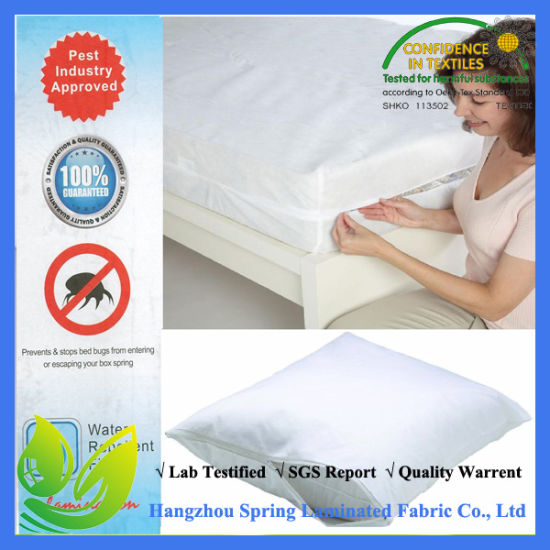 Waterproof Lab Certified Bed Bug Proof Zippered Mattress Cover (Full)