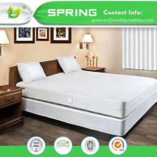 Allergy Anti Bacterial Waterproof Mattress Cover TPU Membrane