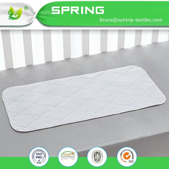 Organic Cotton Waterproof Fitted Crib Baby Changing Pad