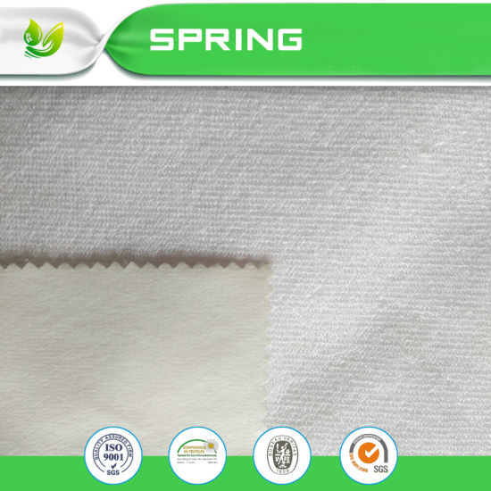 Bamboo Waterproof Terry Cloth Mattress Protector Fabric