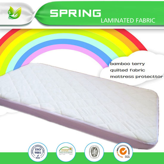 2017 Alibaba New Hot Keep Bed Dry Soft Waterproof Baby Crib Sheets