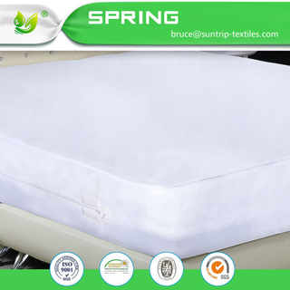 Zipperanti Allergy Bed Bug Waterproof Mattress Total Encasement Protector Cover
