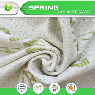 Aloe Vera Jacquard Knitted Mattress Fabric for Mattress Topper Cover