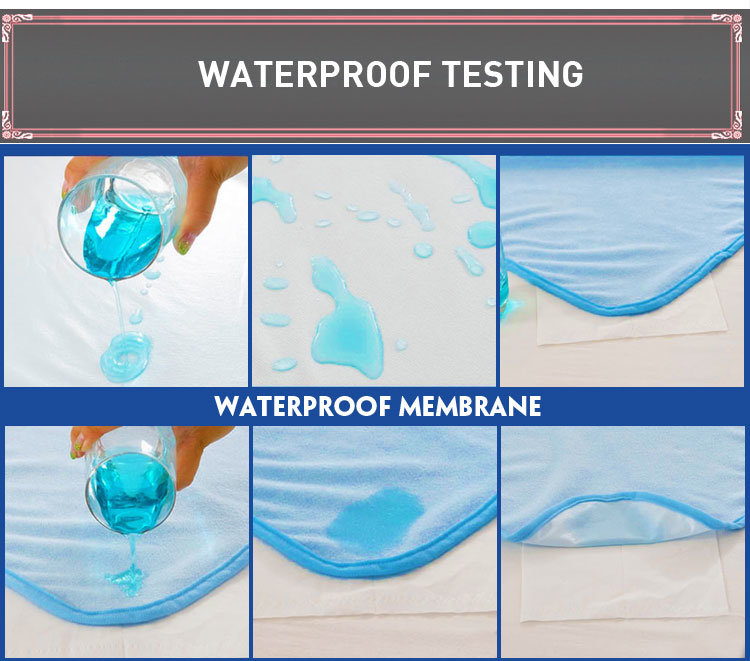 Fully Fitted Terry Cotton Waterproof Towelling Mattress Protector