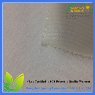 TPU Laminated Waterproof Green Cotton Terry Cloth Fabric Australic
