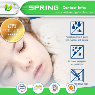 China Supplier Waterproof Baby Crib Mattress Protector, Baby Crib Pad, Waterproof Baby Pad