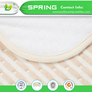 Terry Changing Pad Liner Quilted Reusable Changing Table Mats Sheet Protector for Babies