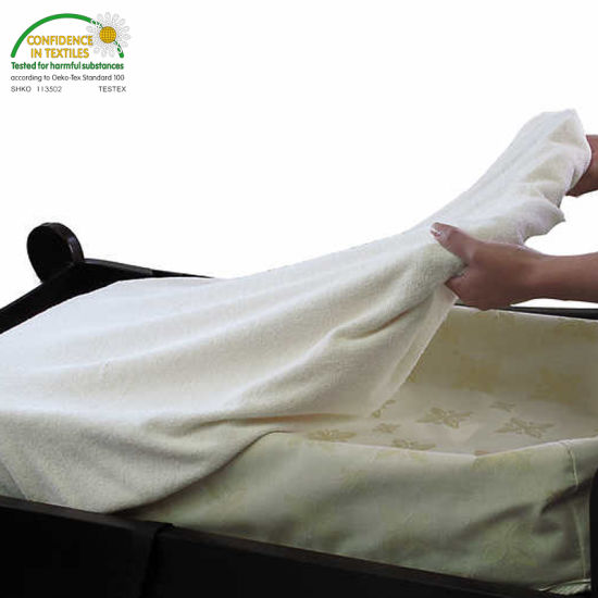 Super Soft Hypoallergenic Breathable Ultra Absorbent Fitted Sheet Style Bamboo Crib Mattress Cover