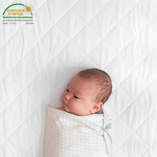 Bed Bugs Proof Hypoallergenic Breathable Ultra Absorbent Fitted Sheet Style Waterproof Crib Mattress Cover