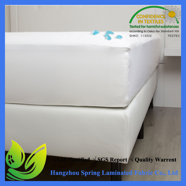 Deluxe Moisture and Temperature Control Mattress Encasement - Waterproof, Bed Bug Proof, Dust Mite Proof Mattress Encasement