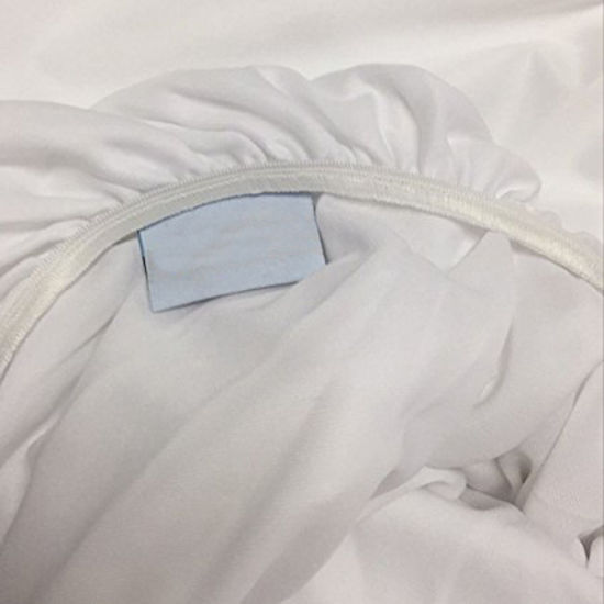 Queen Size Bed Bug Proof Waterproof Mattress Protector - Vinyl Free