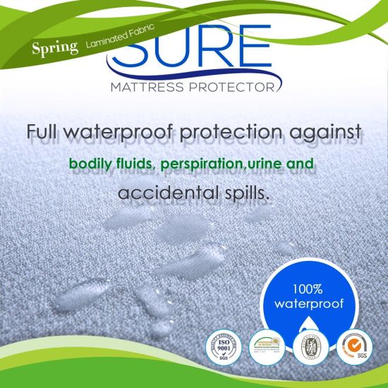 Hypoallergenic Waterproof Terry PU Mattress Protector