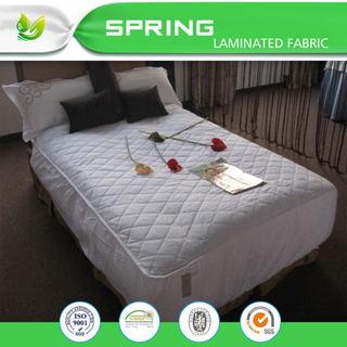 Soft Waterproof Mattress Cover White Box Quilted Mattress Protector