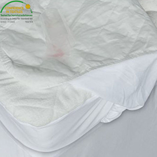 Waterproof Hypoallergenic Fitted with Ultra Soft Bamboo Quilted Top Vinyl Free Crib Mattress Protector/Cover