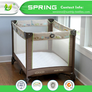 Hypoallergenic Waterproof Mattress Protector Bed Bug Dust Crib Cover Queen Size