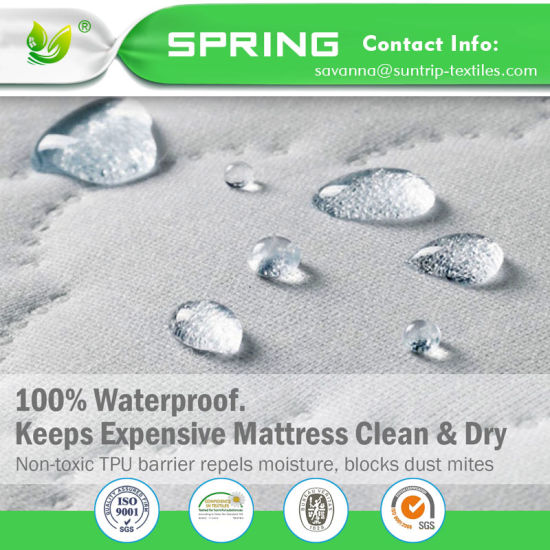 Crib Mattress Protector for Hot or Sweaty Sleepers - Waterproof Quilted Bamboo Cover