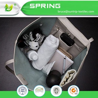 Premium 100% Organic Baby Infant 3 Layers Waterproof Bamboo Cotton Changing Pads Washable