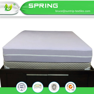 Waterproof Zippered Encasement Barrier Bed Mattress Protector Twin XL Bedding