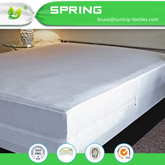 Premium 100% Waterproof & Bed Bug Proof Encasement Breathable Dust Mite Proof