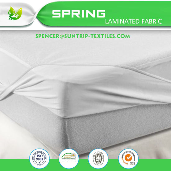 Deluxe Moisture and Temperature Control Mattress Encasement - Waterproof, Bed Bug Proof, Dust Mite Proof Mattress Encasement 17034