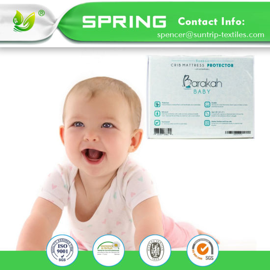 Anti-Bacterial Breathable Baby Changing Mat / Crib Mattress Pad / All Naturally Baby Mattress Cover