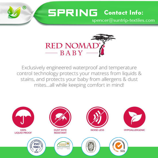 China Wholesale Bamboo Terry Waterproof 100% Fitted Style Baby Crib Mattress Encasement High Quality