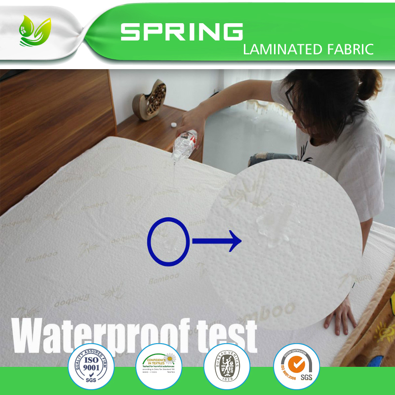 Soft Jersey Mattress Protector - Waterproof and Dust Mite Proof - Queen