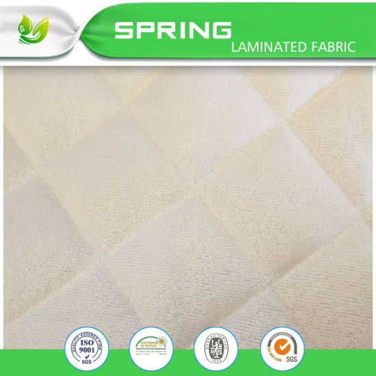 Bamboo Crib Mattress Protector, Breathable Hypoallergenic Natural Quilted Cover