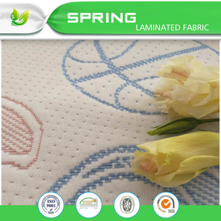 Customized 100% Polyester Knitted Mattress Ticking Fabric