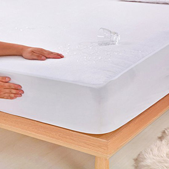 Breathable and Vinyl Free Fitted Waterproof Mattress Cover - King Size