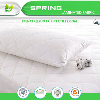 Cot Bed Brushed Cotton Mattress Protector Sheet Cover Waterproof Washable Urine