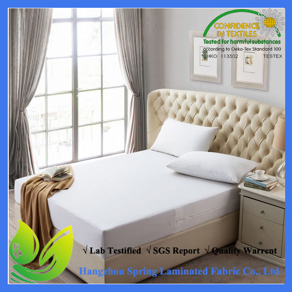 Zippered Encasement Waterproof Breathable Mattress Protector