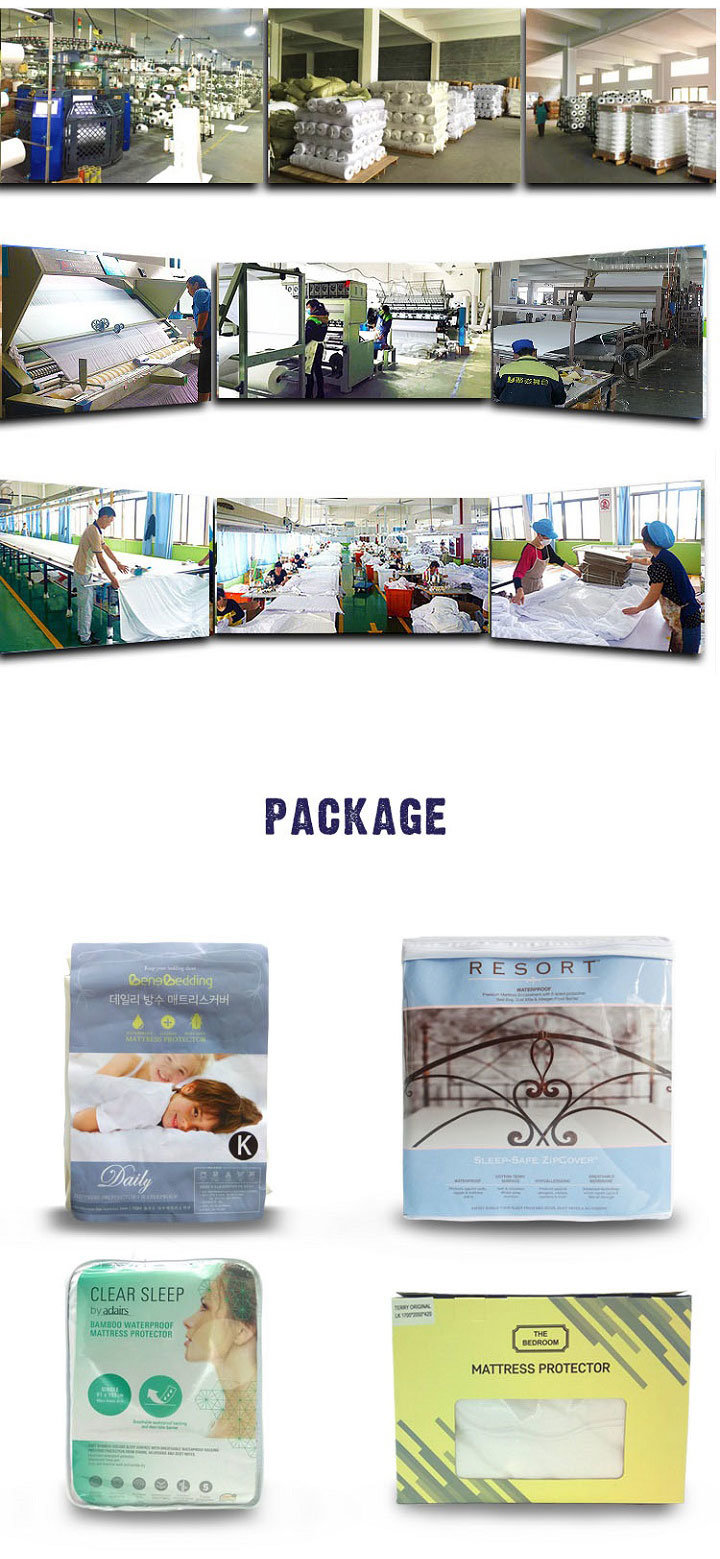  Factory Wholesale Bed Bug Waterproof Mattress Encasement