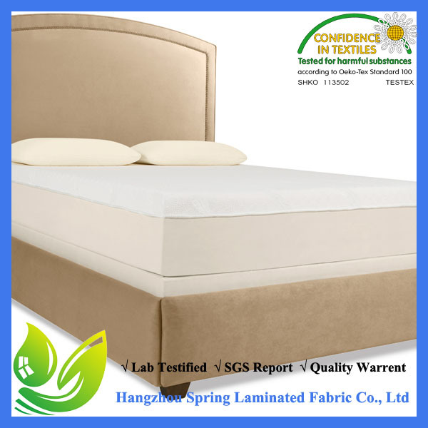 Comfortable Anti-Asthma Polyurthane Allergen Free 5 Side Waterproof Mattress Protector