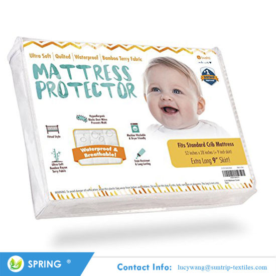 100% Waterproof Hypoallergenic Waterproof Quilted Mattress Protector