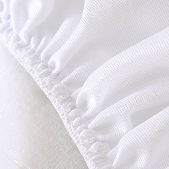 Bed Bugs Proof Hypoallergenic Breathable Ultra Absorbent Fitted Sheet Style Waterproof Crib Mattress Cover