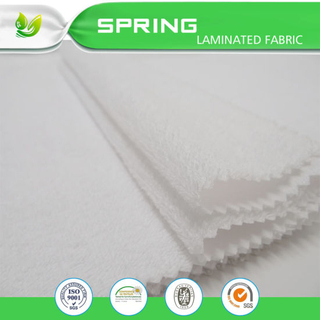 Breathable Super Soft Waterproof Bamboo Terry Laminated Fabric