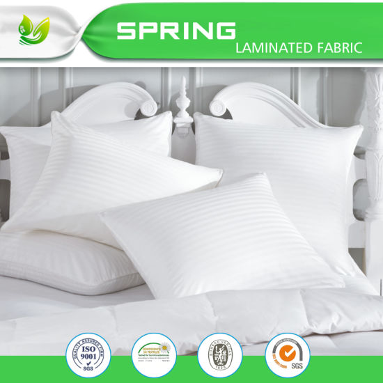 Zippered Pillow Protector with Breathable Smooth Surface
