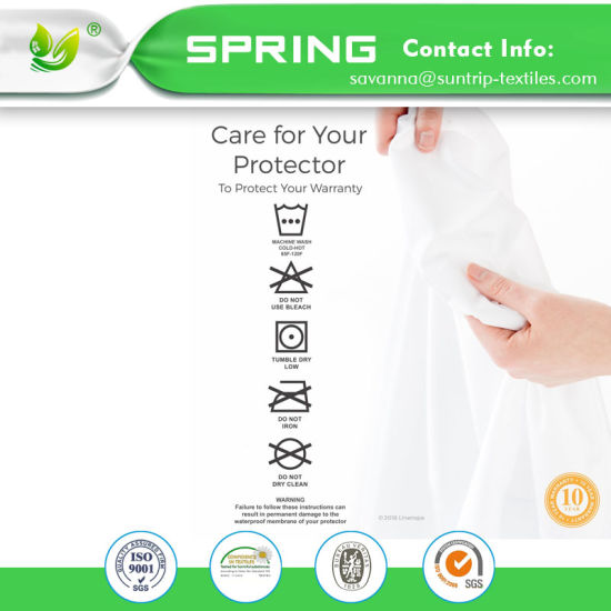 Natural Baby Crib Mattress Cover & Protector Organic Cotton Waterproof Fitted Crib Pad Cover