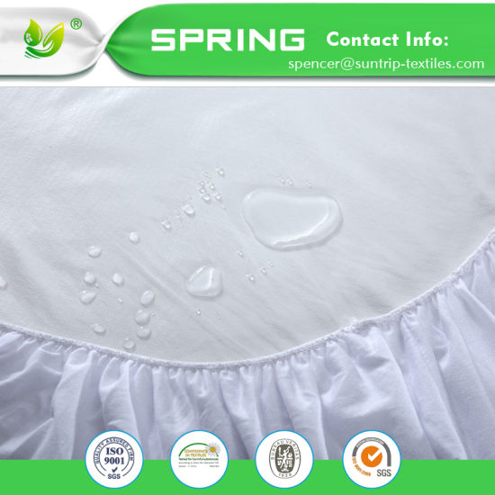 Hypoallergenic Bed Bug Proof Fitted Style Baby Crib Mattress Encasement with TPU