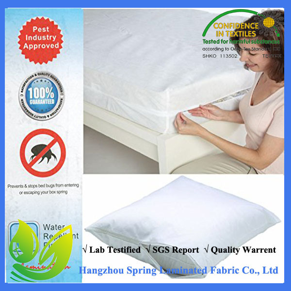 Exquisite Terry Towel Waterproof Queen Bed Bug Mattress Encasement