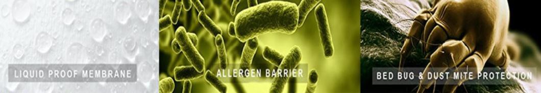 Topper Protector Dust Mite Protected Waterproof Mattress Protector for Baby Cot