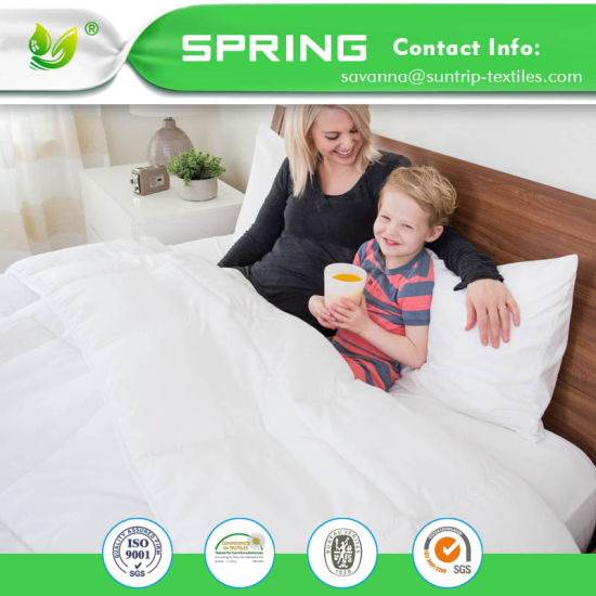 Queen Size Mattress Protector Bed Cover 100% Breathable Waterproof Soft Cotton