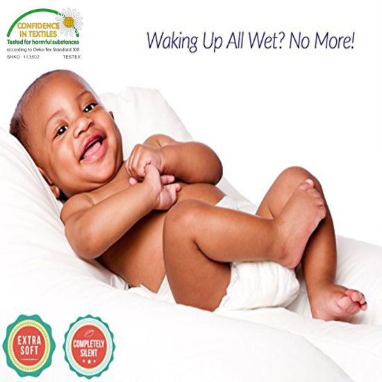 Breathable Ultra Absorbent Fitted Sheet Style Terry Quilted Bed Bug Crib Mattress Cover