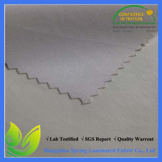 Total 100GSM Waterproof Poly Knitted Fabric Laminated with PU