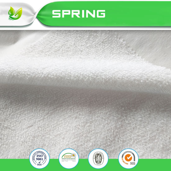 100% Polyester Terry Cloth TPU Laminated Fabric for Mattress Protector