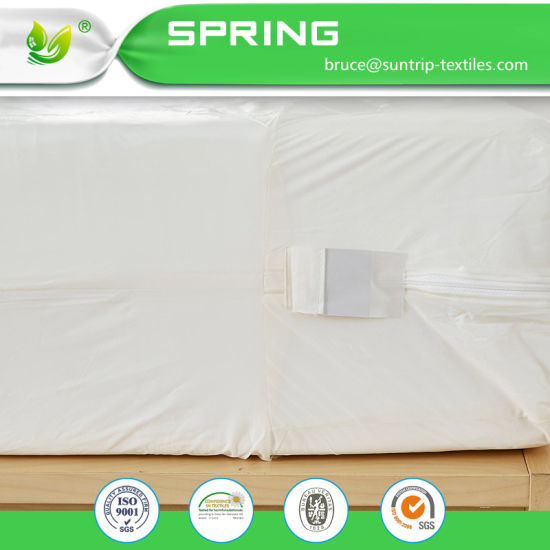 Waterproof Mattress Encasement Zippered Bed Bug Hypoallergenic Protector Cover